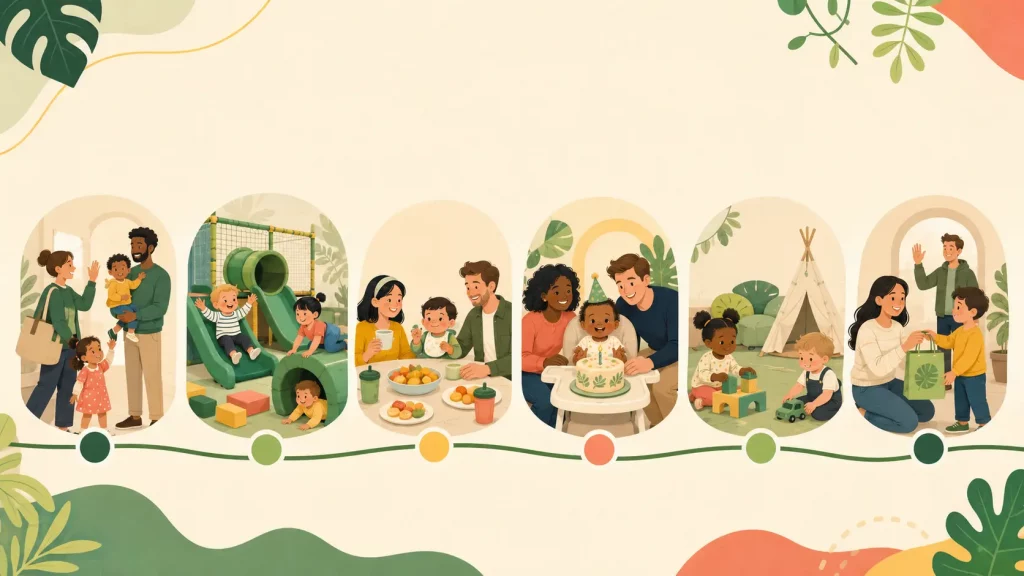 how long should a 1st birthday party be